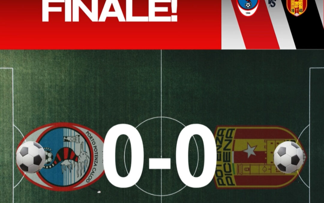 Derby intenso tra Porto Potenza e Potenza Picena Calcio!